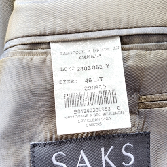 Saks Fifth Avenue Blazer - Picture 7 of 9